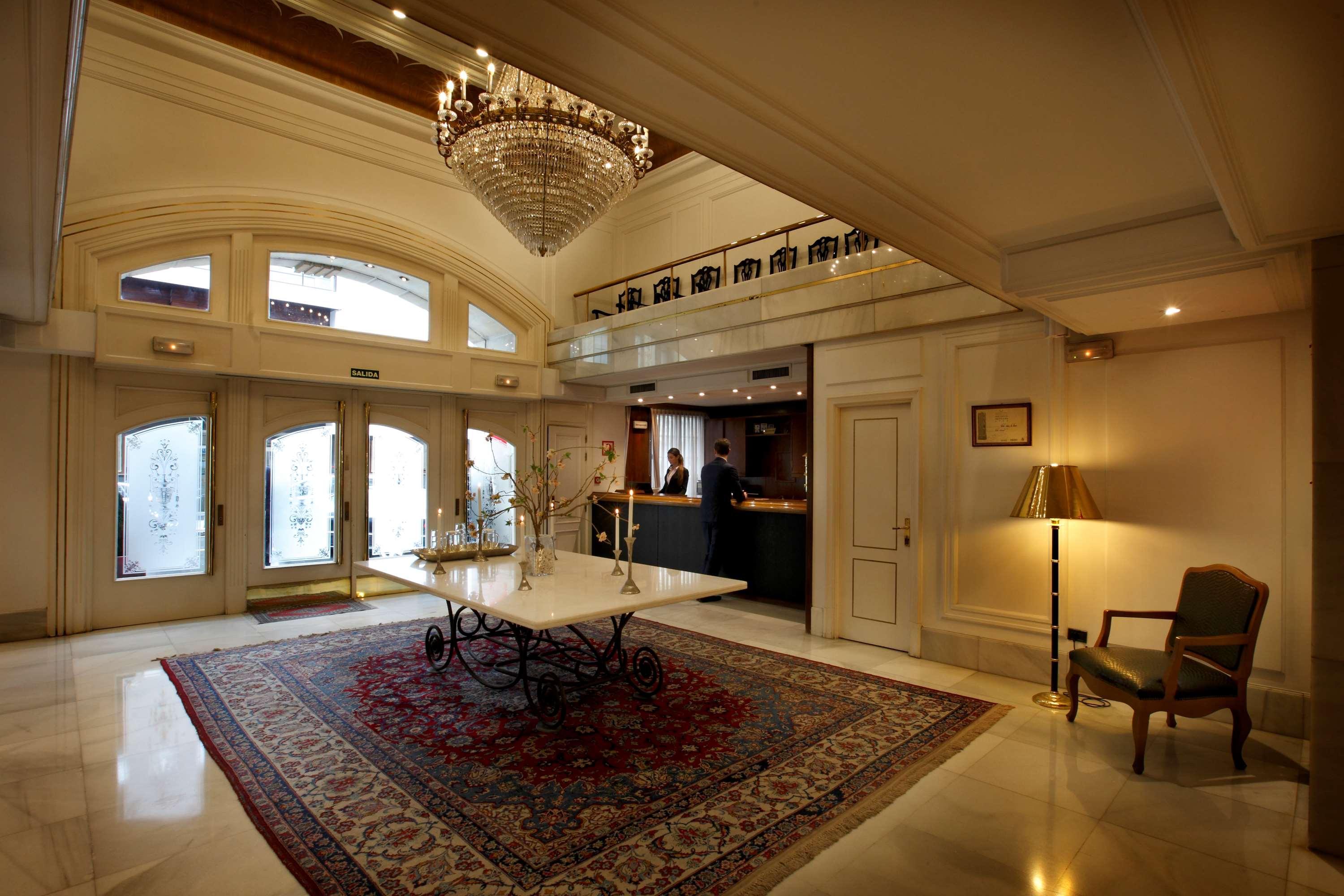 Hotel Lopez De Haro Bilbao Exterior photo The lobby of the hotel