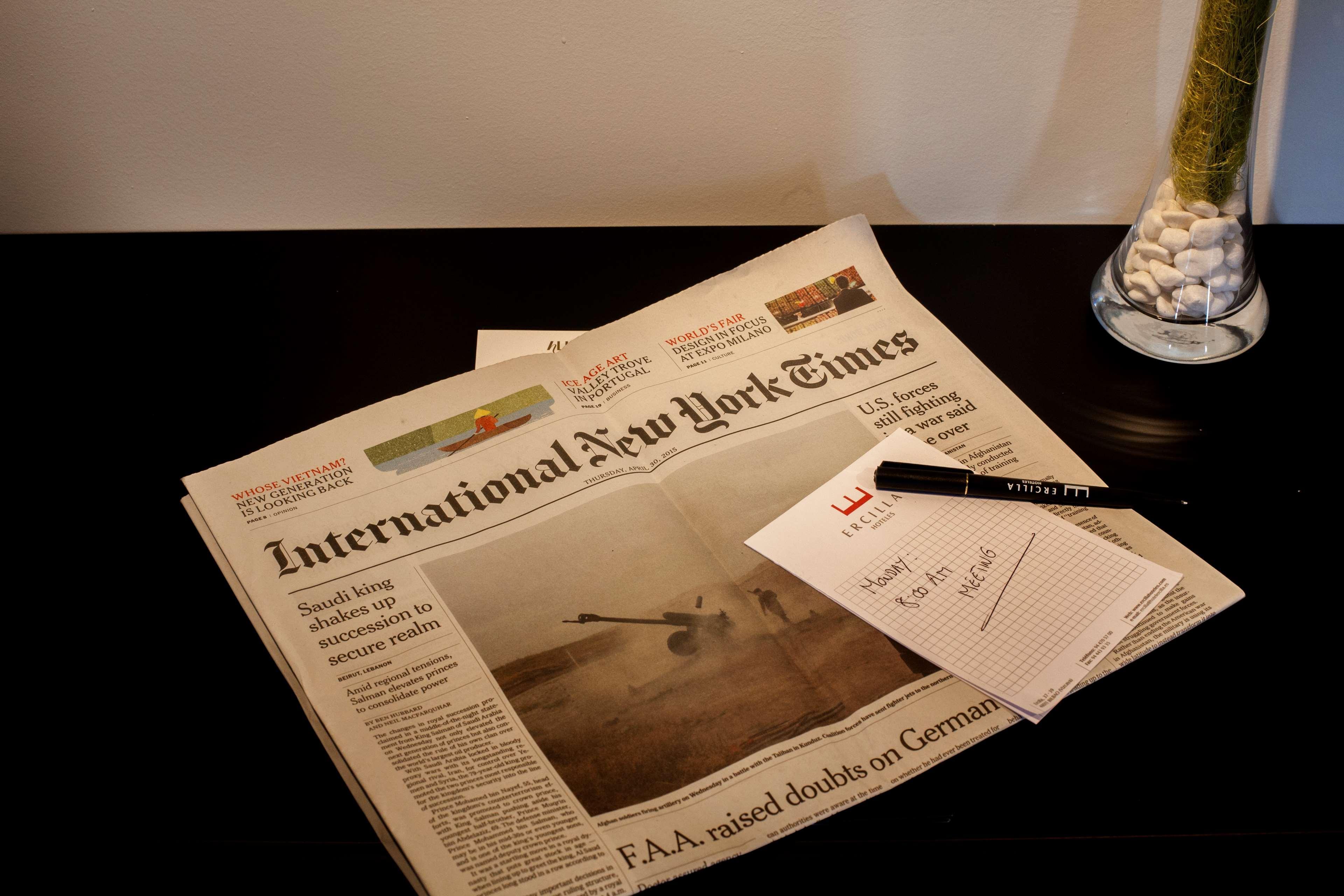 Hotel Lopez De Haro Bilbao Exterior photo The International New York Times