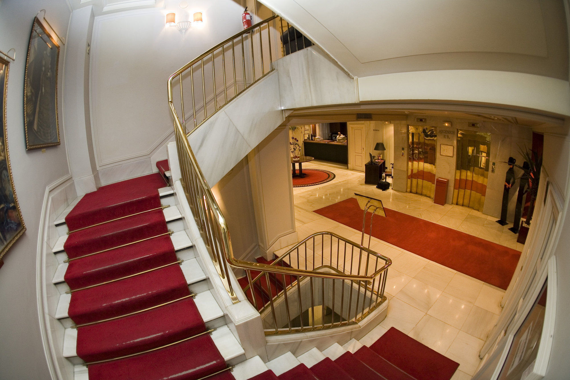 Hotel Lopez De Haro Bilbao Interior photo The lobby of the hotel